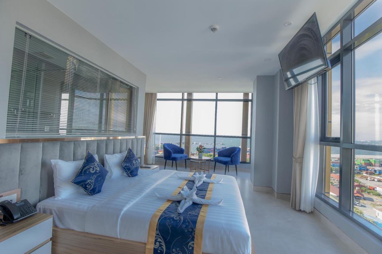 סיהאנוקוויל Seascape Palace Hotel מראה חיצוני תמונה
