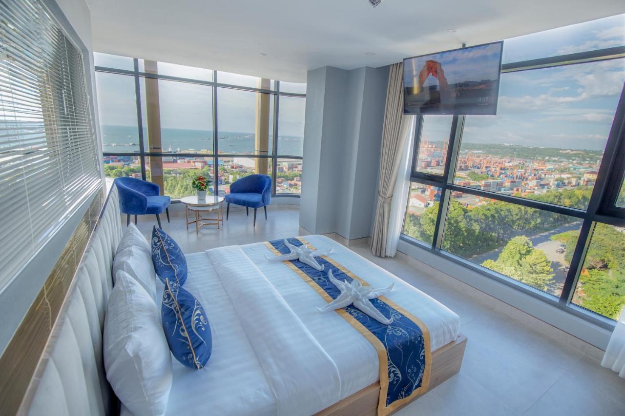 סיהאנוקוויל Seascape Palace Hotel מראה חיצוני תמונה