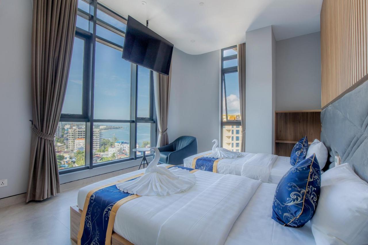 סיהאנוקוויל Seascape Palace Hotel מראה חיצוני תמונה