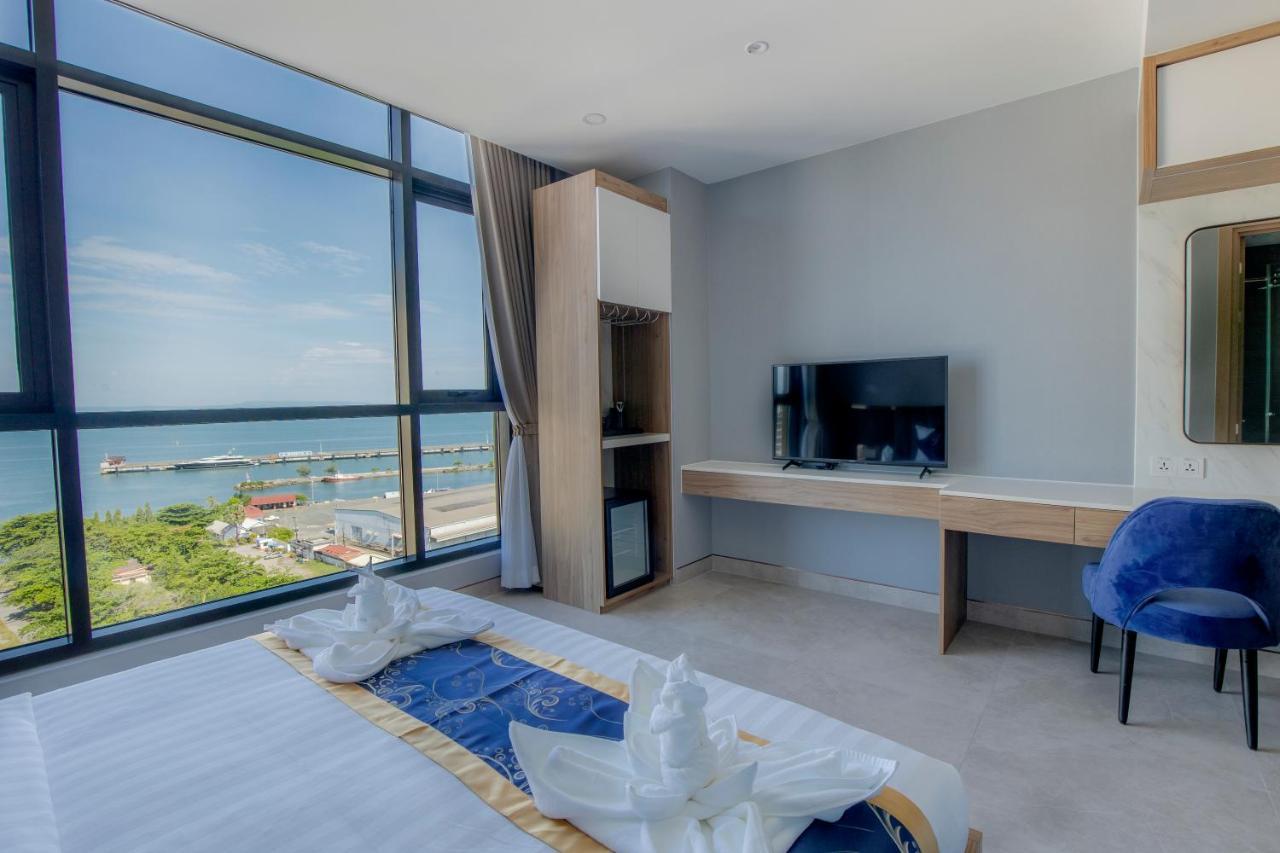 סיהאנוקוויל Seascape Palace Hotel מראה חיצוני תמונה