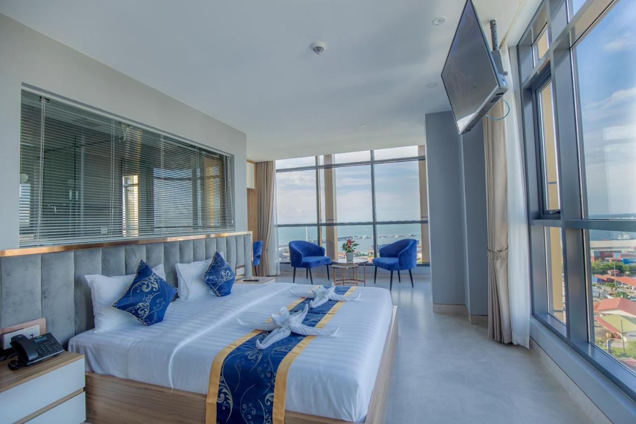 סיהאנוקוויל Seascape Palace Hotel מראה חיצוני תמונה